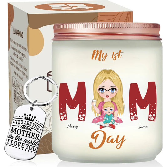Gifts For New Moms, Custom Candles With First Time Moms, Gifts For First Time Moms, Gift For Mom