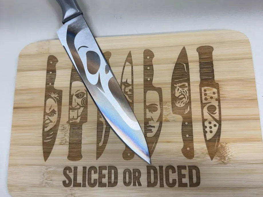 Custom Lichtenberg Fractal Lightning Engraved Wood Board