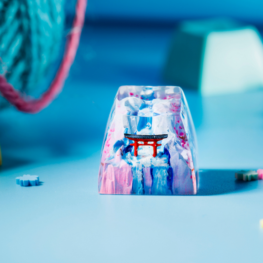 CHERRY BLOSSOM TORII GATE – ARTISAN KEYCAP