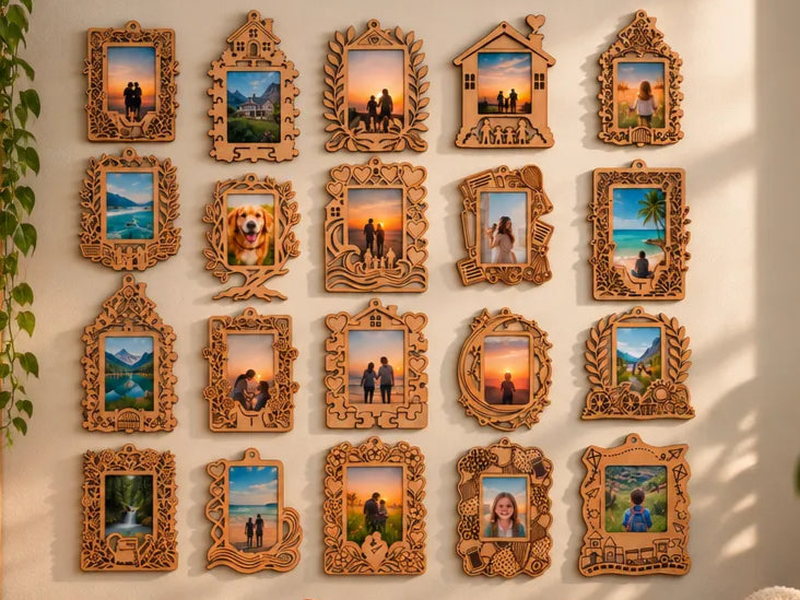 Custom Royal Costume Pet Portrait Engraved Wood Frame