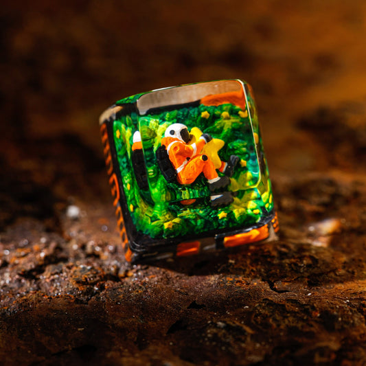 Astronaut Artisan Keycap – Custom Keycaps