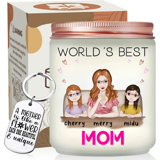 Custom candles ThoughtyGift With Mom And Daughter, Gifts For Mom From Daughter, Gifts For Mom