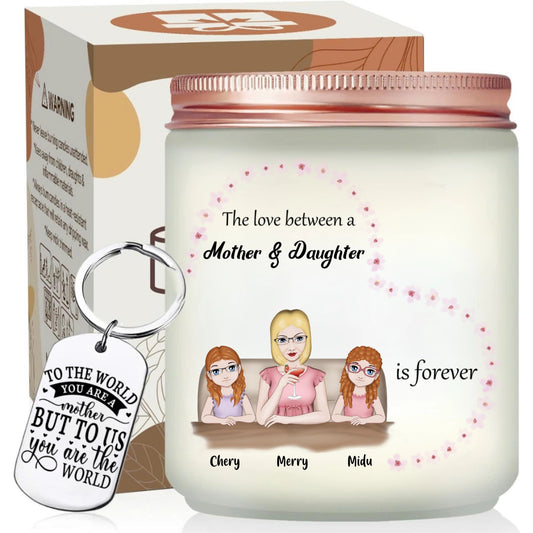 Gifts For New Moms, Custom Candles ThoughtyGift With Daughter And Mom, Mummy Gifts From, Gifts For Mum Daughter,