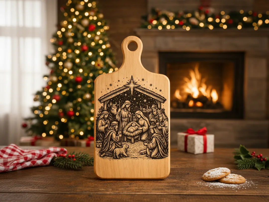 Custom Signature & Handwriting Engraved Cutting Board