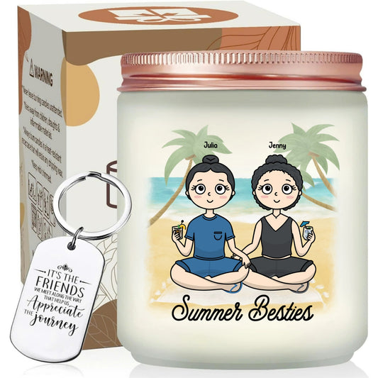 Custom Scented Candles for Summer, Holiday Gifts, Gifts for  Friend