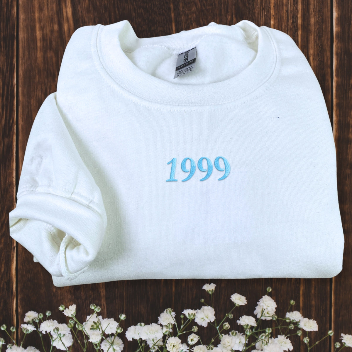 Embroidered Year Sweatshirt - Personalized Milestone Apparel