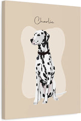 NudoHome Personalized Custom Canvas – Hand-Drawn Illustration from Your Photo | Perfect for Home Decor, Weddings, Birthdays, and Special Occasions 
