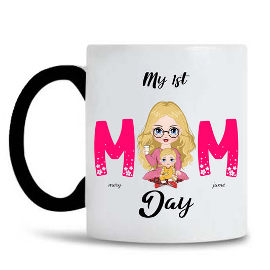 Cartoon Mug Picture , Funny Mother's Day Gift,  Personalized Mom Gifts, - thoughtygift.com