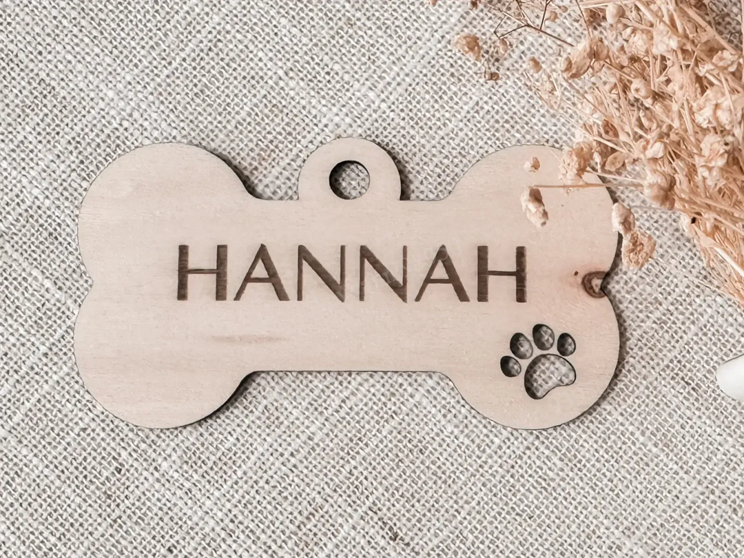 Custom Laser Engraved Pet Portrait Slate Coaster & Sign