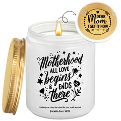 Custom Engagement Candle Funny Gift For Mother's Day, Hidden Message Scented Candle, Custom Name Candle - thoughtygift.com