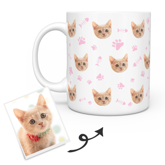 Custom Cat Mug Gift For Cat Lovers Pet Sympathy Gift