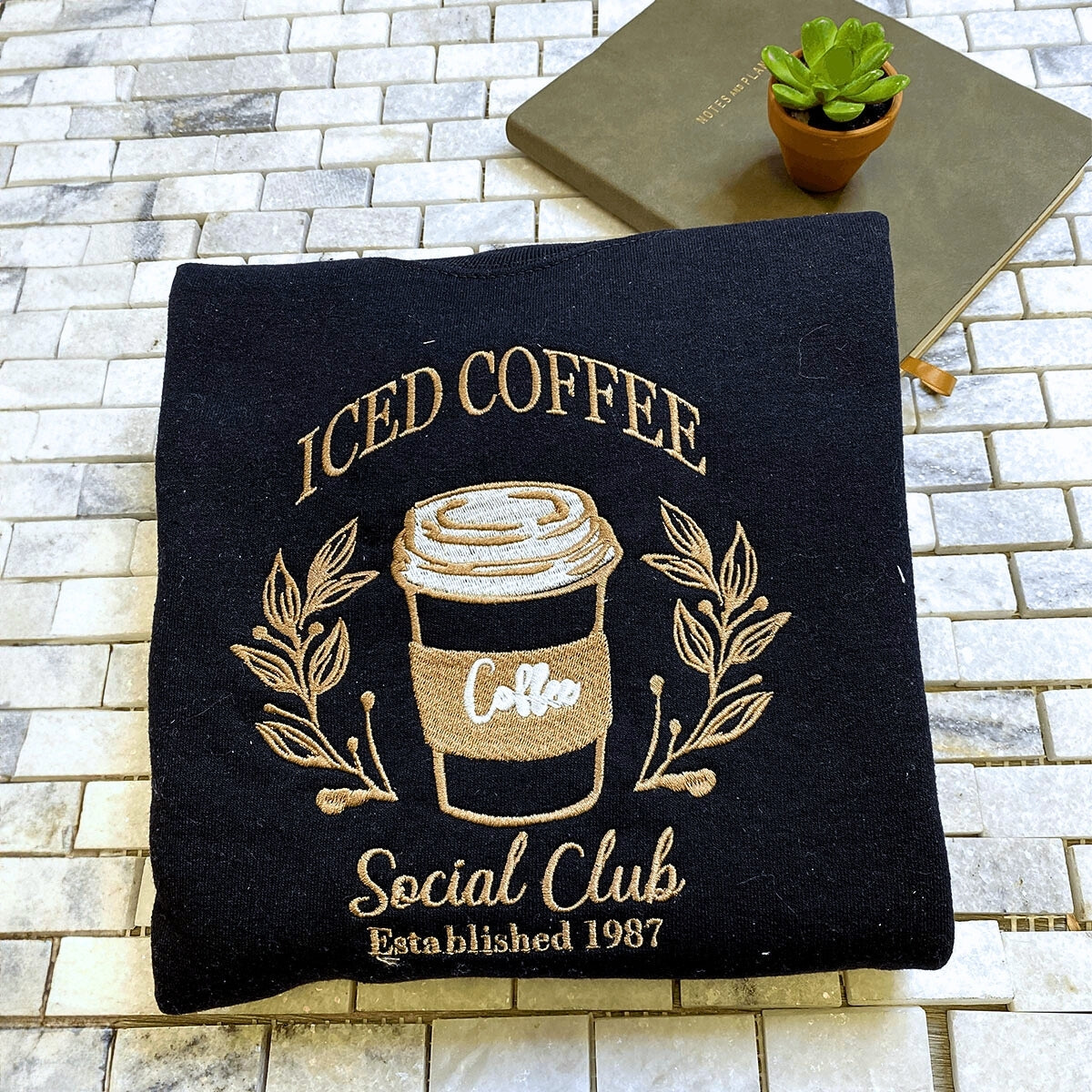 Personalized Embroidered Sweatshirt - Custom Logo, Text, or Photo