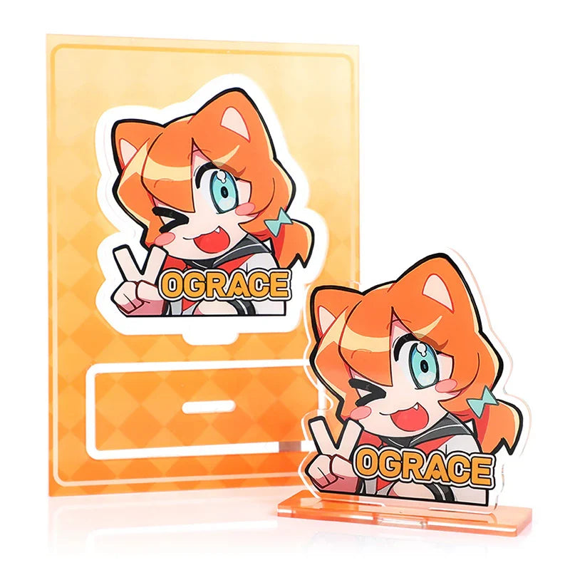 Custom AI Restyled Portrait Clear Acrylic Standees