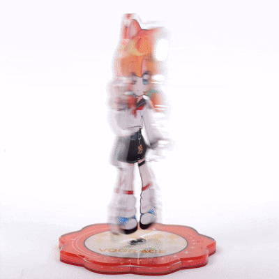 Custom Contour Cut Clear Acrylic Character Standees