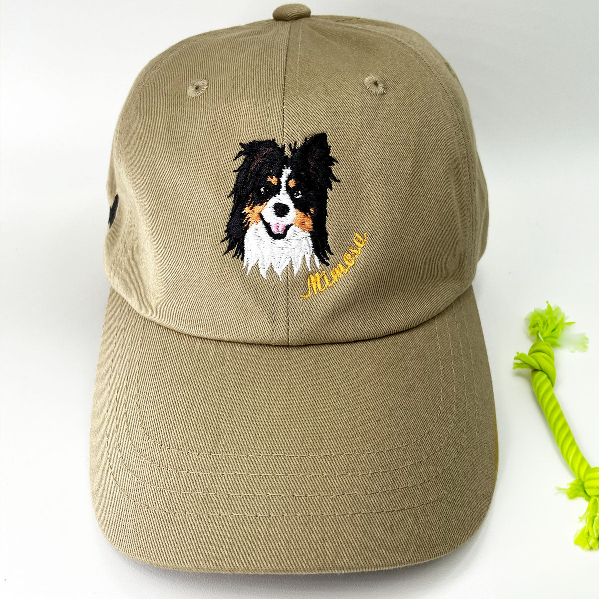 Personalized Pet Hat with Custom Embroidered Photo - Unique Pet Lover Gift Idea