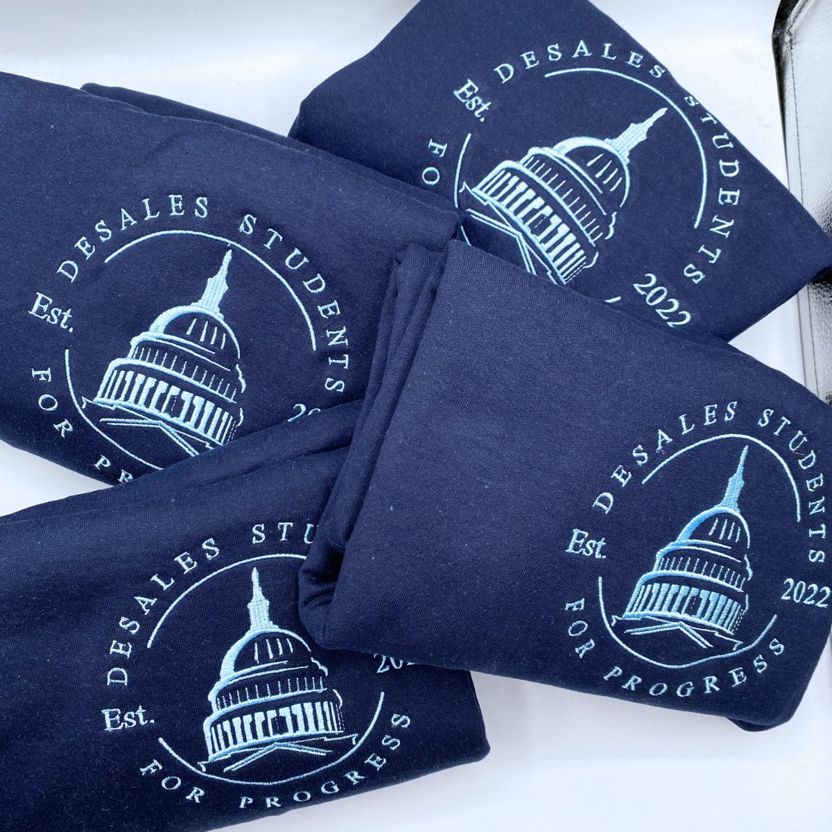 Personalized Embroidered Sweatshirt - Custom Logo, Text, or Photo