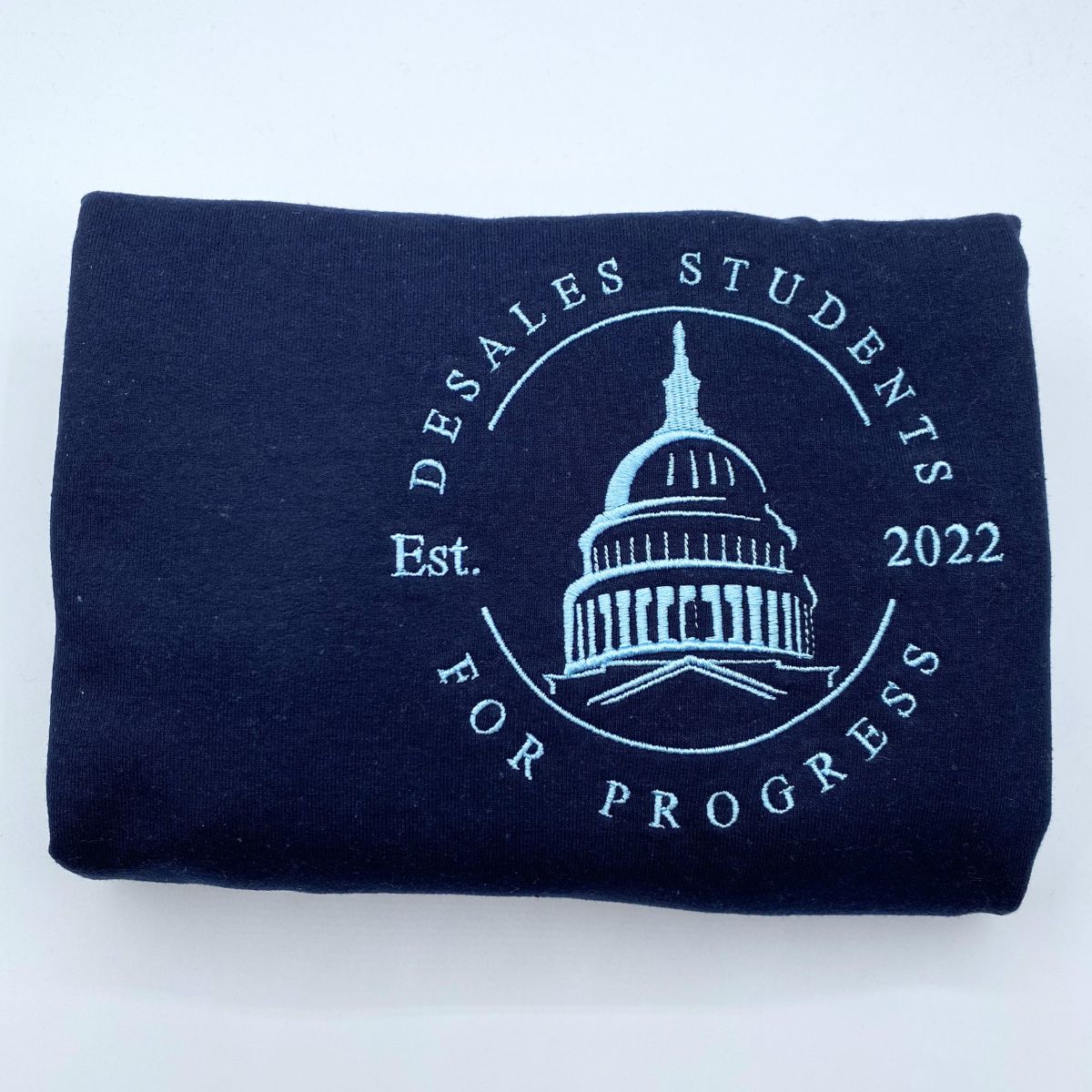Custom Embroidered Tee, Personalized "ANY TEXT HERE" Logo Shirt