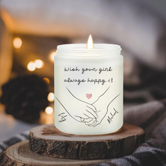 Personalized Scented Candle with Photo – A Special Gift for Your Loved One, Hidden Image Candle, Adorable Present For Her, Gift For Valentine, Anniversary - thoughtygift.com