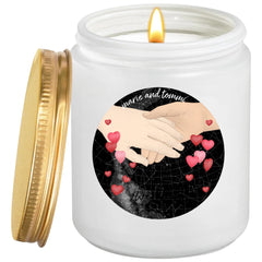 Custom Star Map Candle - Romantic And Elegant Anniversary Gift, Special Gift For Couple, Valentine's Gift, Gift For Her/Him - thoughtygift.com