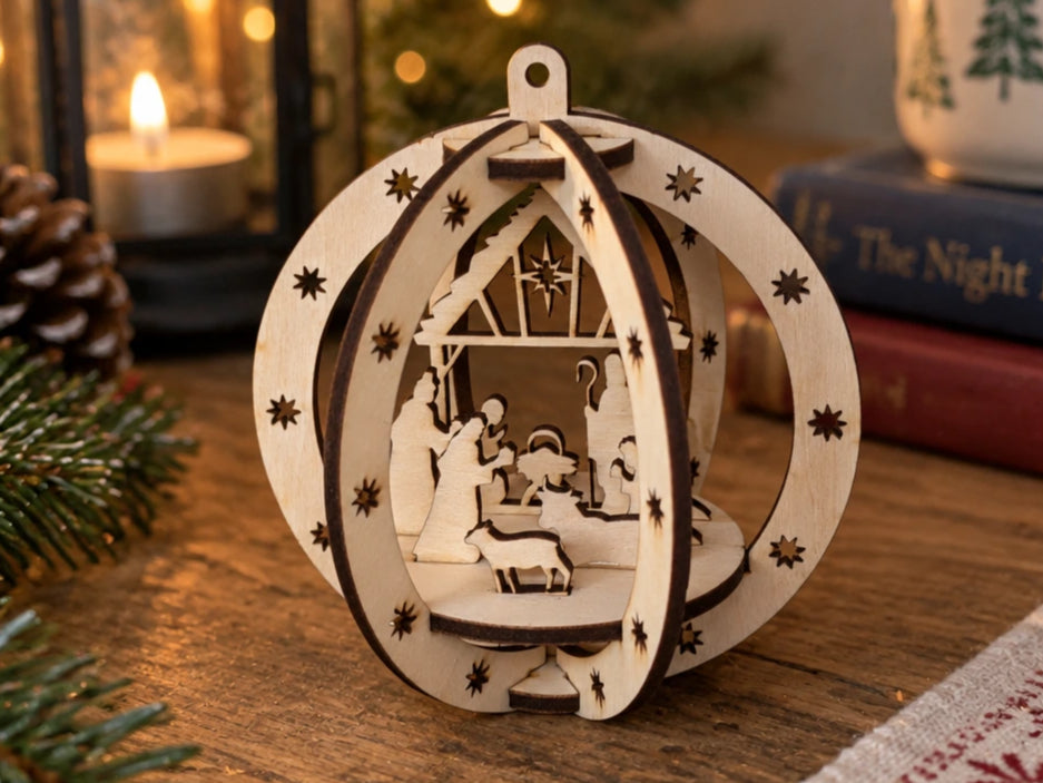 Custom Laser Cut Wooden Cross-Stitch Embroidery Frames