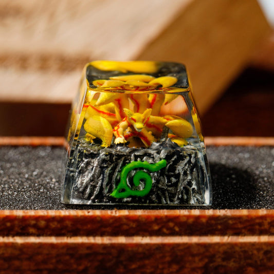 YELLOW KYUUBI NARUTO – ARTISAN KEYCAP
