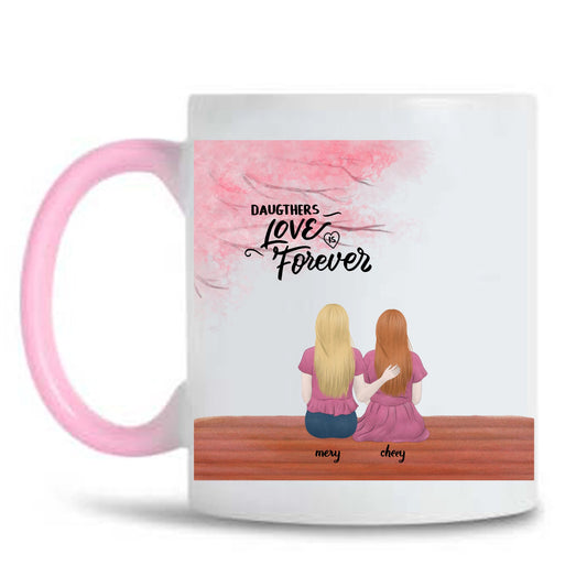 Personalized Mom and Daughter Coffee Cup - Thoughtful Gift for Mother's Day - thoughtygift.com
