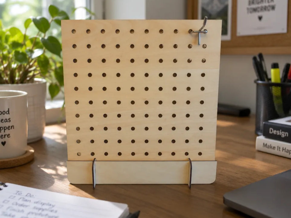 Custom Laser Cut Pocket Kerf Slot & Thickness Gauge