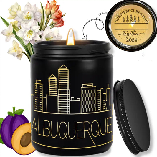 Custom Candles. ThoughtyGift Travel Candles. Premium Gifts. 10 oz Smokeless Soy Wax Candle - Burn Times 40h - thoughtygift.com