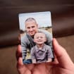 Custom handwriting wallet insert for Daddy, Childs drawing picture, Handwriting wallet card with photo, Personalized drawing wallet card