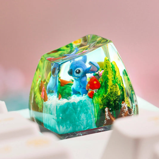 STITCH CARTOON – ARTISAN KEYCAP