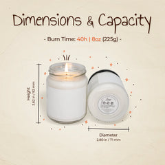 Personalized Scented Candle About Start Map For Gifts Couple Valentine's Day - thoughtygift.com