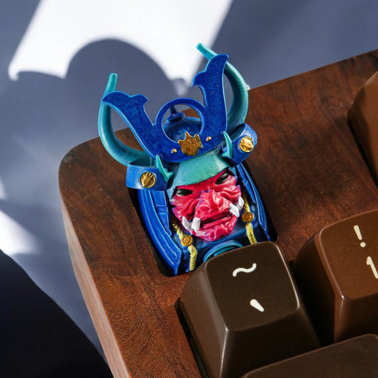 Custom Artisan keycaps, Keycaps Samurai artisan,Keycaps anime cute, Birthday gift, samurai champloo keycap,Personalized gift, Handmade gift
