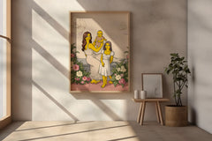 Custom Simpson Style Portrait, Personalized Mother And Children Photo, Funny Mother's Day Gift