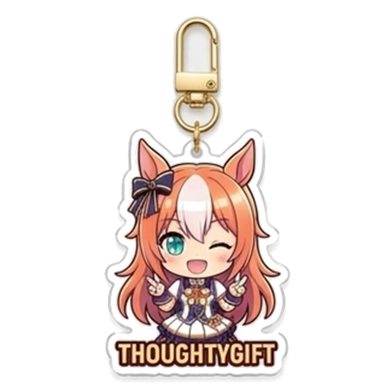 Custom Clear Acrylic Keychains